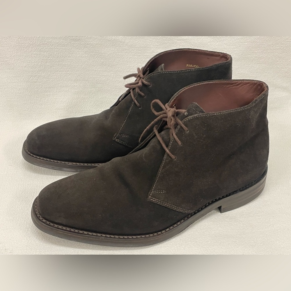 Loake 1880 / Dainite Sole, Brown Suede Chukka, size 7.5F